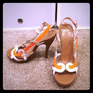 Bally Papaye High Heeled sandal 37EU 36 1/2US